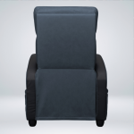 SOFA GAMING COUGAR RANGER ELITE NAVY BLUE CUERO PVC RECLINA 160° REPOSAPIES PLEGABLE - Imagen 3