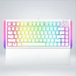 TECLADO GAMER RAZER BLACKWIDOW V4 75% MECHANICAL SWITCH ORANGE ZONAS CHROMA WHITE RZ03-05001700-R3M1 - Imagen 4