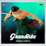 FIGURA BANPRESTO ONE PIECE GRANDISTA - RORONOA ZORO II - Imagen 6