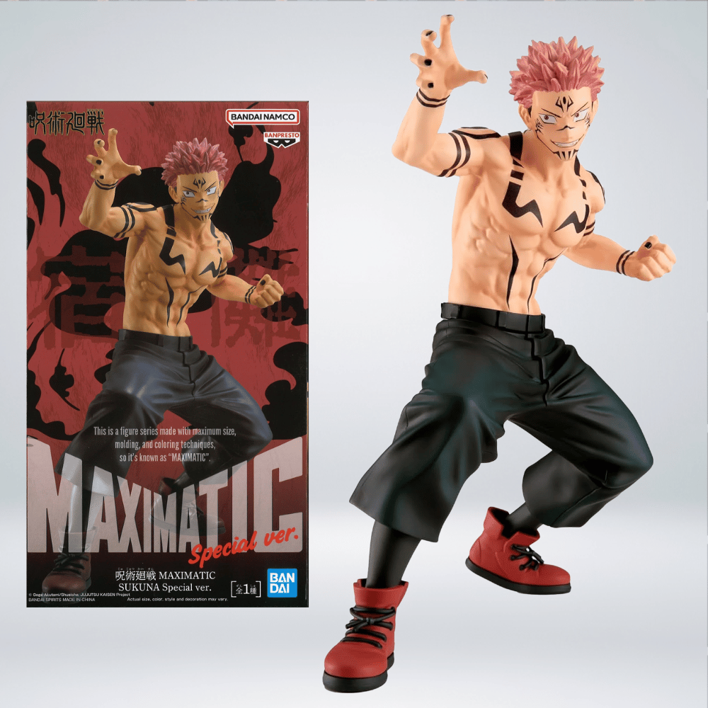 Copia de Copia de 240 (21) FIGURA BANPRESTO JUJUTSU KAISEN MAXIMATIC - RYOMEN SUKUNA (SPECIAL VER.) - Imagen 1