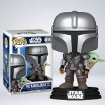 FUNKO POP STAR WARS - THE MANDALORIAN CON GROGU 818
