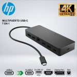 HUB MULTIPUERTO HP USB-C UNIVERSAL (50H55UT) 7 EN 1