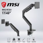 SOPORTE PARA MONITOR MSI MAG MT201 BLACK 17/49" 039973