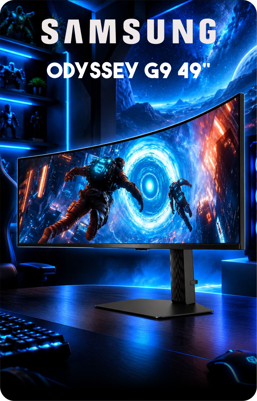 Monitor Samsung Odyssey G9 OLED 49 pulgadas
